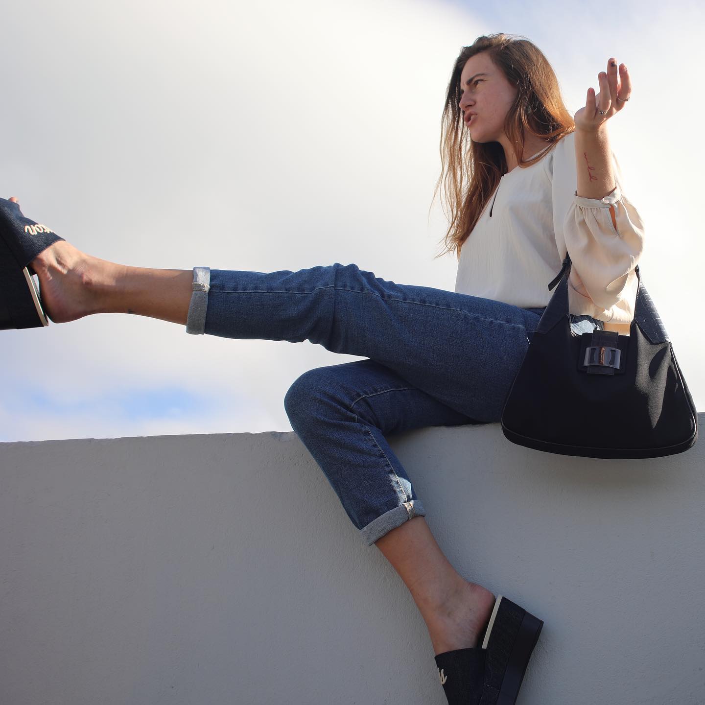 Salvatore Ferragamo Handbag & Louis Vuitton Platforms For Luxity Shoot 2021