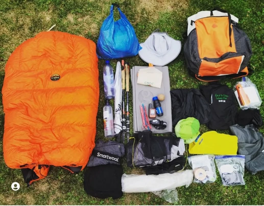 Good luck to @ercamp_bell on his upcoming thru hike of the FLT! Thanks for bringing us along. Be safe and send some pics!