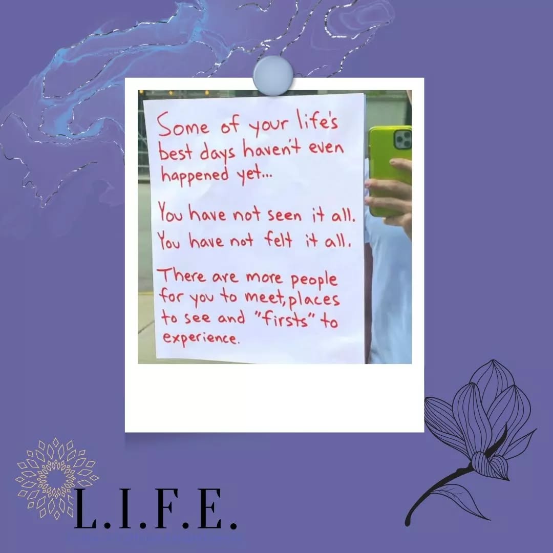 There is Always Tomorrow 💜💛
Living In Fulfilled Enlightenment is a nonprofit organization dedicated to reducing burnout and suicide rates of frontline medical personnel. We are founded in the belief that every person deserves to have fulfillment and sustained happiness throughout their lives. We believe that we can achieve this by educating about self-care, as well as providing opportunities for mental health care and support. Visit our website to join us today.
