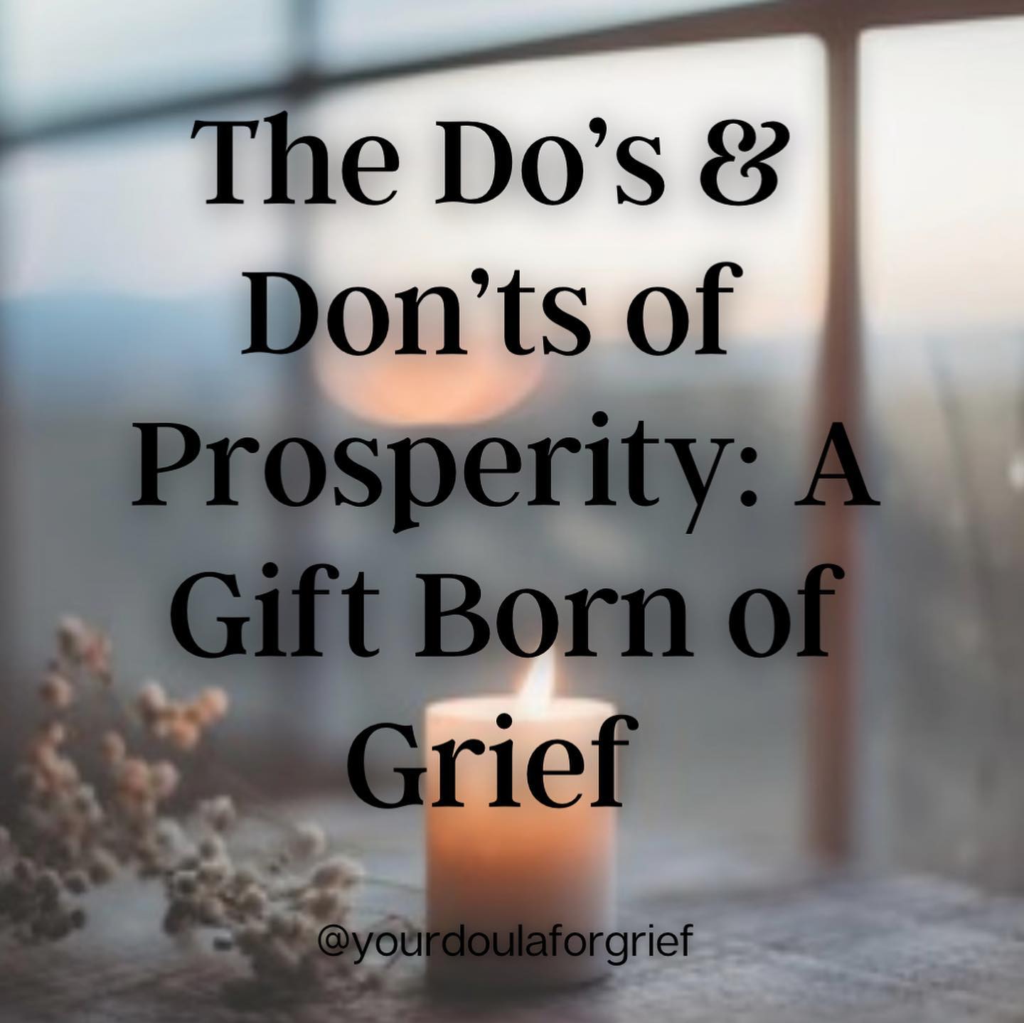 If you missed our episode on Prosperity: A Gift Born of Grief, click link in bio to listen to full episode. For more support, check out our Facebook page Your Doula for Grief. There you will find a free support group! ✨ #wewillheal #grief #griefjourney #griefsupport #griefcoach #griefrecovery #griefandloss #mentalhealth #selfhelp #griefawareness #howtohelp #podcast #podcaster #griefpodcast #mentalhealthpodcast