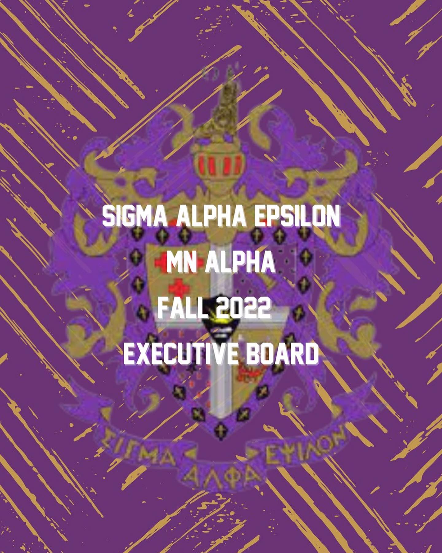We are happy to announce that the following brothers have been elected to serve as officers of the executive board for the Fall 2022 semester:
President: @matthewchouinard_
Vice President: @samrock_shake
Treasurer: @bdini11
Risk Manager: @_ryantravs_
Philanthropy: @izzy_arnold12
Social Chairmen: @t_schmelz @leogantert
Recruitment Chairmen: @cullenfeatherstone @chandlerreeck @jack_kieley @j.j_4 @hscheny_27
House Managers: @_kidustsegaye @trent_hunwardsen
Education Chairman: @jack_sullivan112
Scholarship Chairman: @will_goetze5