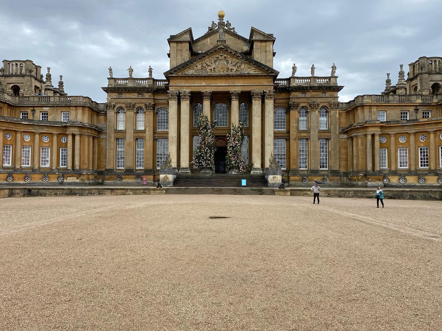 Blenheim Palace is a stunning place to visit. No pictures can quite do the scale of the place justice.
Winston Churchill was born here and the palace is still the seat of the Spencer-Churchill Dukes of Marlborough.
There have been a number of fascinating Duke and Duchess couples over the years including the first, John and Sarah Churchill, who were very important in the reign of Queen Anne (1702-1714) and feature in every piece of fiction about her; such as “The Favourite” where Sarah was played by Rachel Weisz. That’s her dress on the right next Olivia Colman’s Queen Anne from an exhibition at the palace earlier this year.
For me though, my favourite pair were Sunny and Consuelo, the 9th Duke and Duchess until their divorce in 1921. He was Charles Spencer Churchill, cousin to Winston called Sunny because of his earlier title of Earl of Sunderland. She was born Consuelo Vanderbilt a member of an elite family of railroad tycoons from the USA. The story of their marriage is not a happy one, perhaps summed up by this large silver dinner table centrepiece sculpture of the first duke. The massive piece was supposedly commissioned by Consuelo to block the view of her husband at the dinner table so she wouldn’t have to look at him. “Please pass the salt” “Who said that?”
•
•
•
Hi I’m William Harry Mitchell, a Blue Badge Tourist Guide and Historical Interpreter. I lead tours around London and all over England. Want a tour? Have a look at my website (link in bio) for some ideas and get in touch through the contact form. @whmtours
#bleheimpalace #blenheim #history #churchhill #winstonchurchill #johnchurchill #sarahchurchill #queenanne #thefavorite #rachelweisz #oliviacolman #consuelovanderbilt #consuelo #cashmarie #dinning #centrepiece #silver #duke #dutchess #palace #tour #tours #tourguide #bluebadgeguide #england #oxfordshire