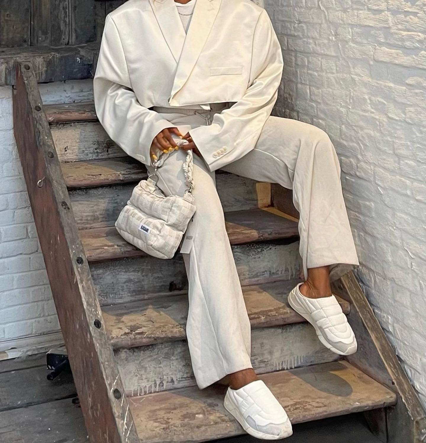 Summer hasn’t ended just yet, cop our Kadani bags on the ☀️sale soon.
@joycraigg serving some looks wearing the 🥥 cream bag
Available on www.kadani.co.uk