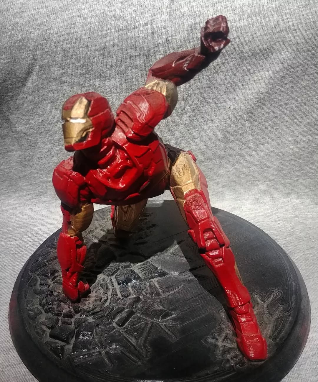 Iron Man ✨ Landing 🚀
The 3d printed model of one of the most iconic @marvel super heroes landing. We love you 3000 #ironman
3d printed & painted by @3beeprinting
3d model by @iczfirz
#3dprintingservice #ironmanmaastricht #rotterdam #3beeprinting #marvel #superhero