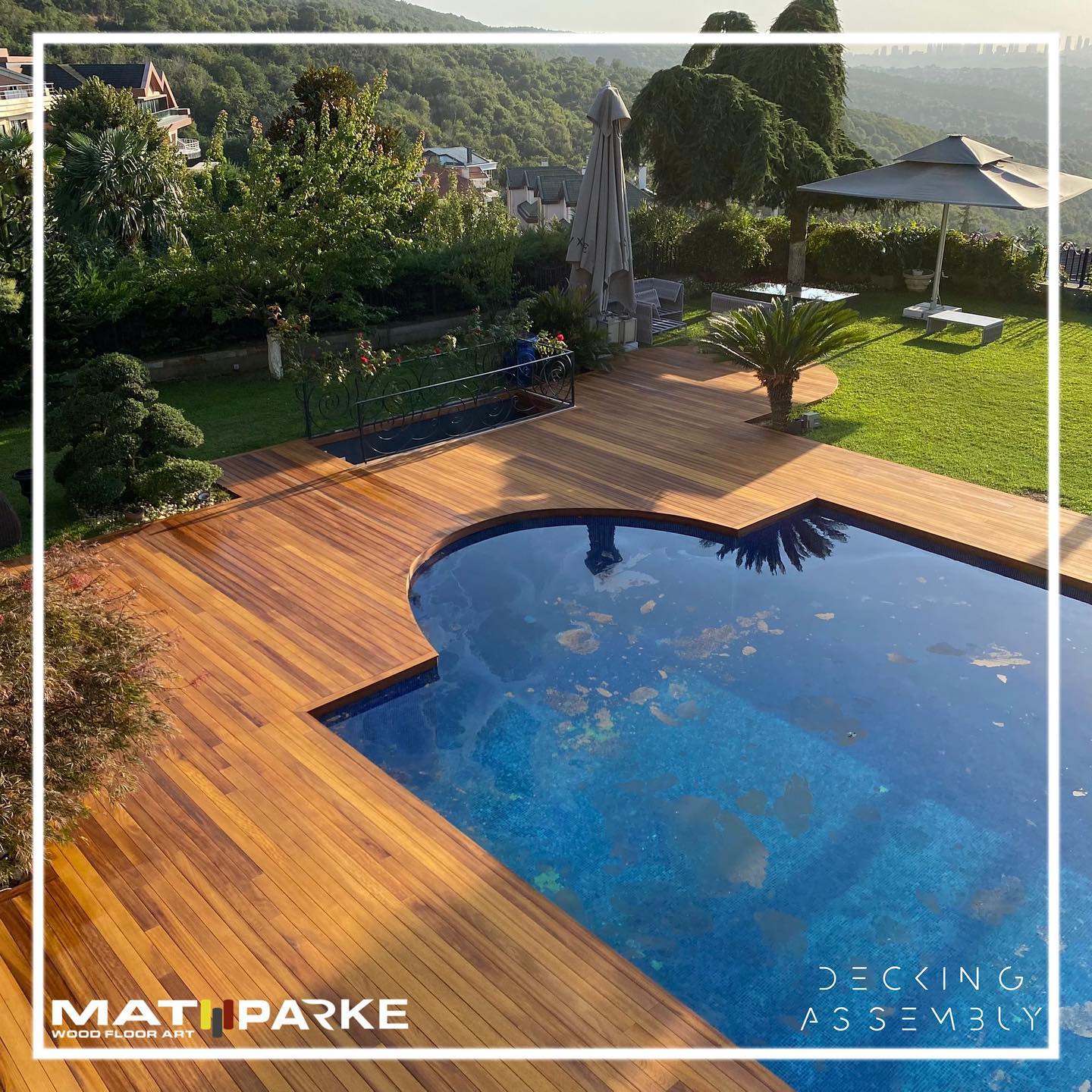 İroko deck montaj bakım • Iroko deck installation and maintenance 🌲 #parke #artitecture #bergerseidle #matparke #hardwood #masifparke #bergerseidletürkiye #renovation #sistrecila #ceramicstar #smarthome #parquetfloor #zeminsanatı #lamineparke #subazlıcila #woodflooring