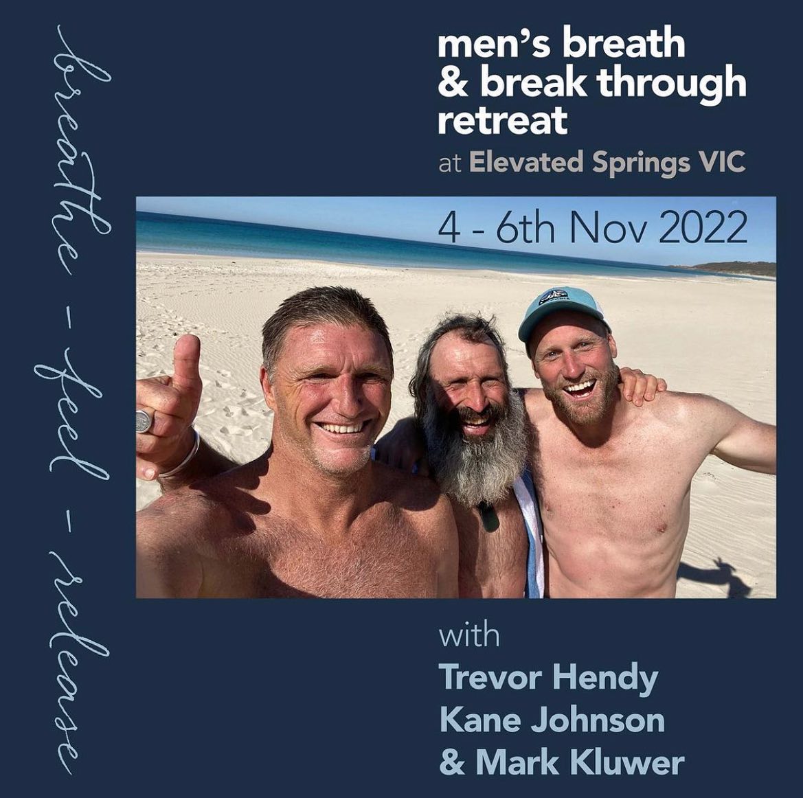 Due to our October event SELLING OUT 💫 We are hosting another Men’s event in November with legends @mark.tiger.kluwer and Kane Johnson up at @elevated_springs 💥⭐️💥
Men’s Event Date : Friday November 4th to Sunday the 6th. DM for event details 👍🏻