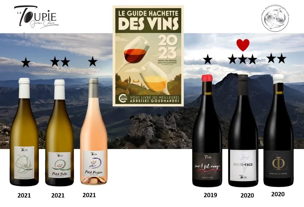 Jolie récolte au Guide Hachette 2023