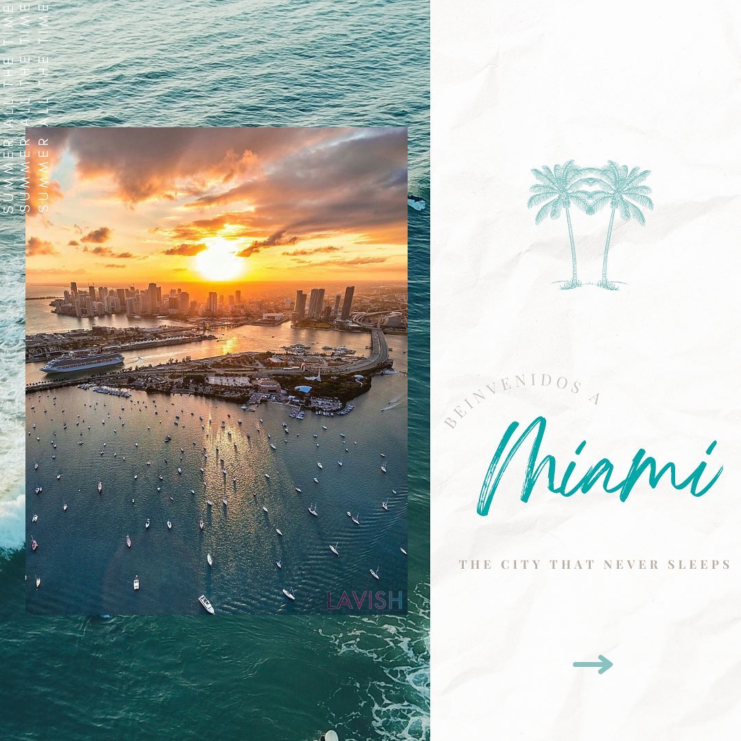 Miami…known as one of the happiest cities in the world & the city that never sleeps. No matter the time of day, on land or w a t e r there is always something fun to do or explore.
#miami #nightlife #yachtlife #yachtinglifestyle #funfact #travel #travelagent #southflorida #luxury #charters #thingstodo #city #skyline