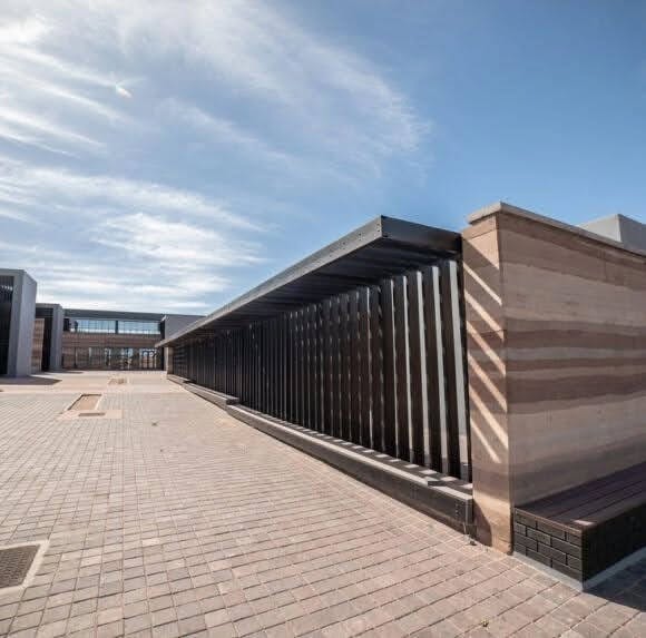 Located north of Cape Town, Saldanha Bay Industrial Development Zone is focused on the oil and gas sectors as well as maritime support services.
Osmond Lange designed the new Access and Administration building for the IDZ.
The building features a striking double volume atrium spine and rammed earth external walls. Internal spaces are passively cooled by air passed through a stone filled air plenum located beneath the atrium.
@gvk_siyazama Building Contractors
.
.
.
#architecture #Architecturenow #Sustaibaility #greenarchitecture #Design #architecture_hunter #saldanhabay #building #rampedearth #alternativebuilding #architect #architectnow #southafricaarchitect