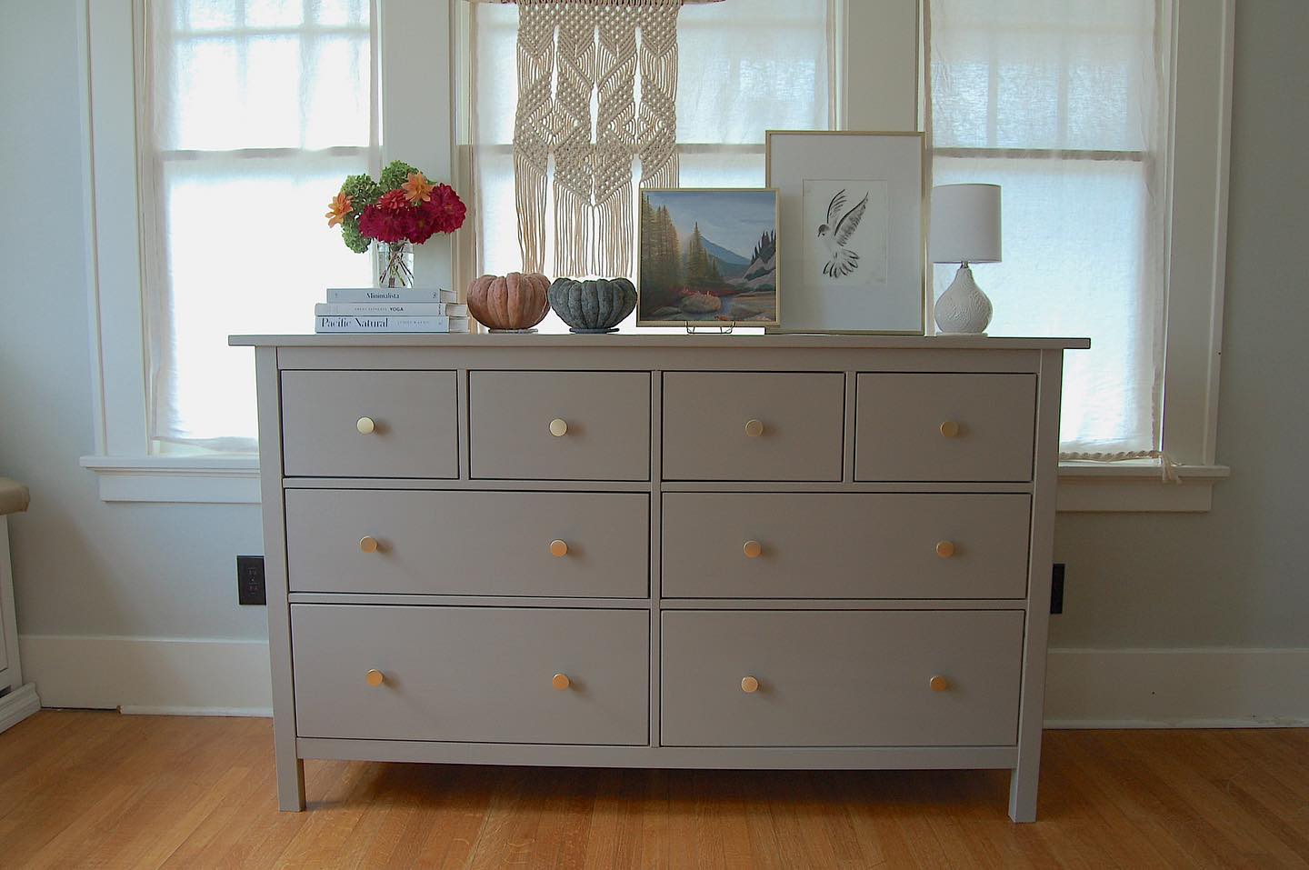 So pretty! This new piece is available on my website www.rachaelannart.com. You can also read about the makeover on my blog.