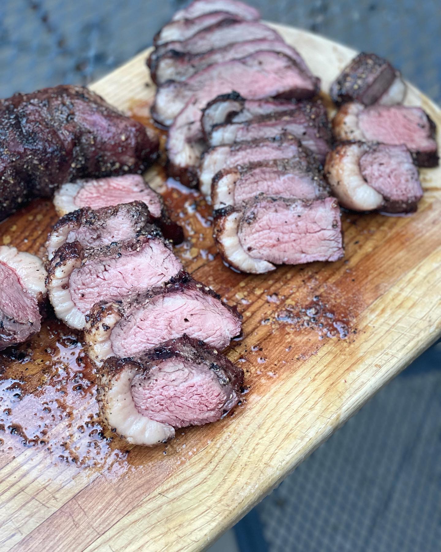 Picanha steak for dinner. Will definitely cook this again