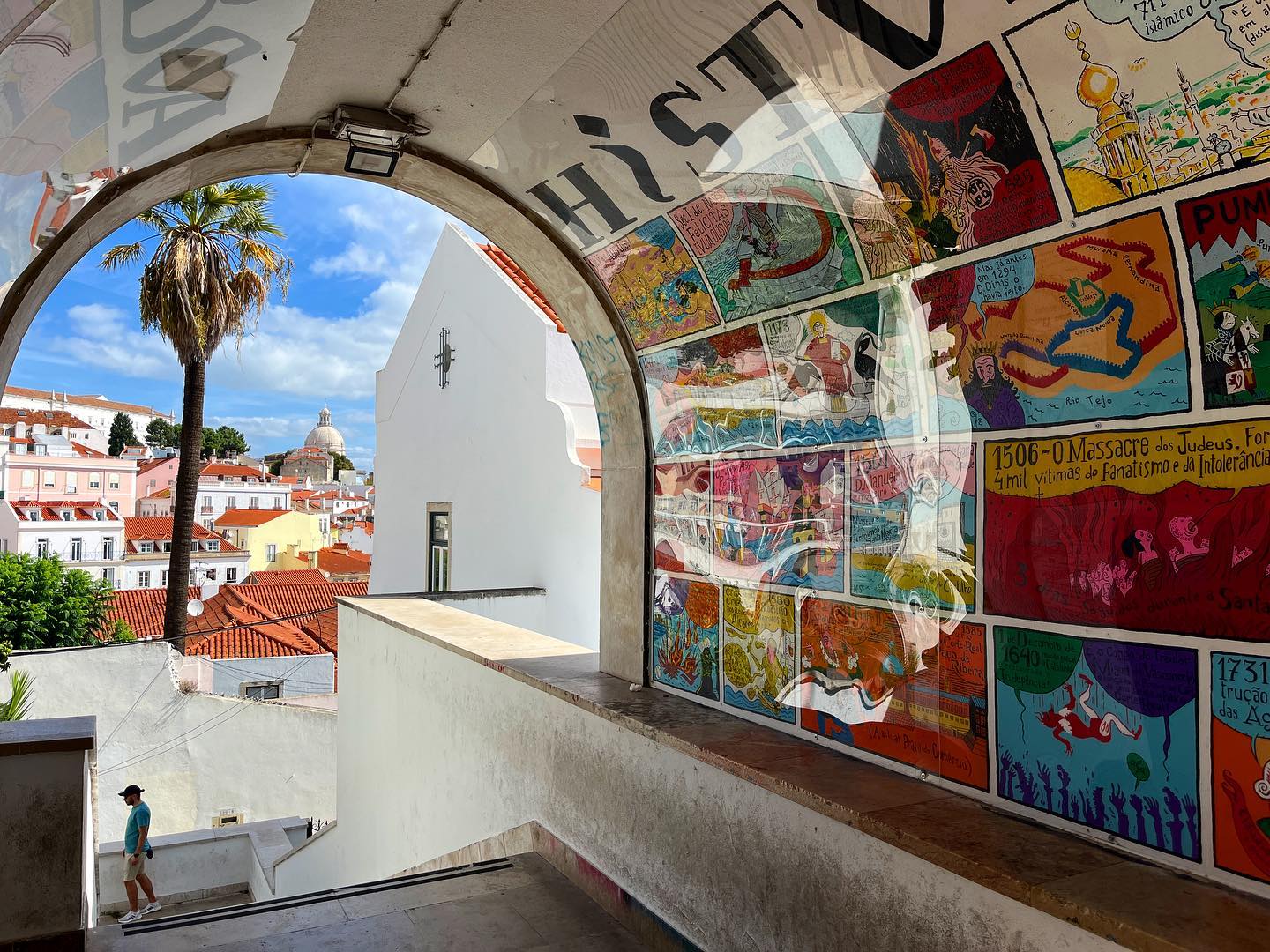 It’s been a few years but Lisbon still packs a punch. Summer vibes…. 🏝
#lisbon #streetart #citylife #tunnel #portugal #historyoflisbonmural