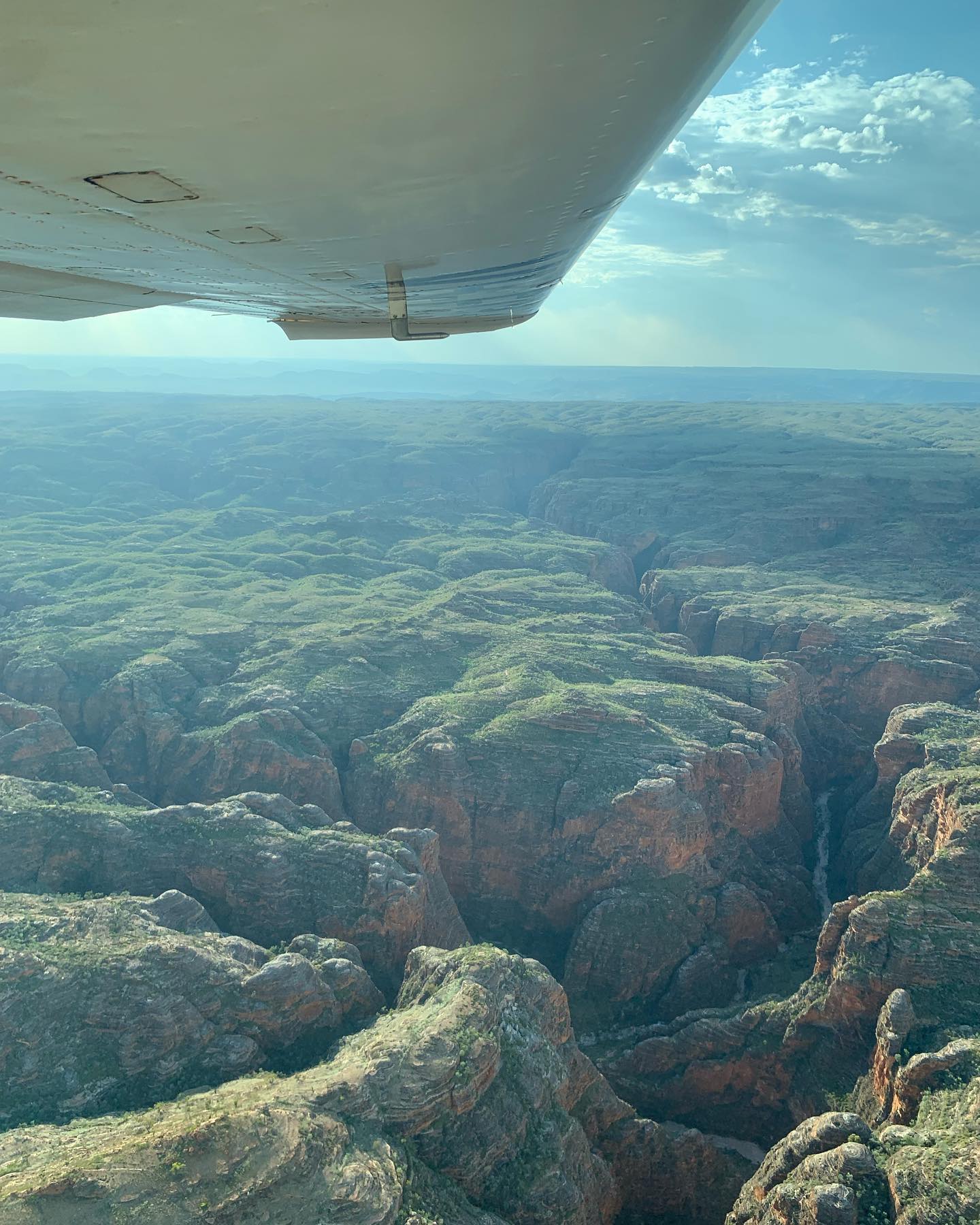 As the wet season build up is developing early this year this hasn’t stopped us flying scenics to the bungles providing some different conditions for our guests. As we move into the wet season we still operate flights over the bungles so get in contact with us for all your scenic requests!