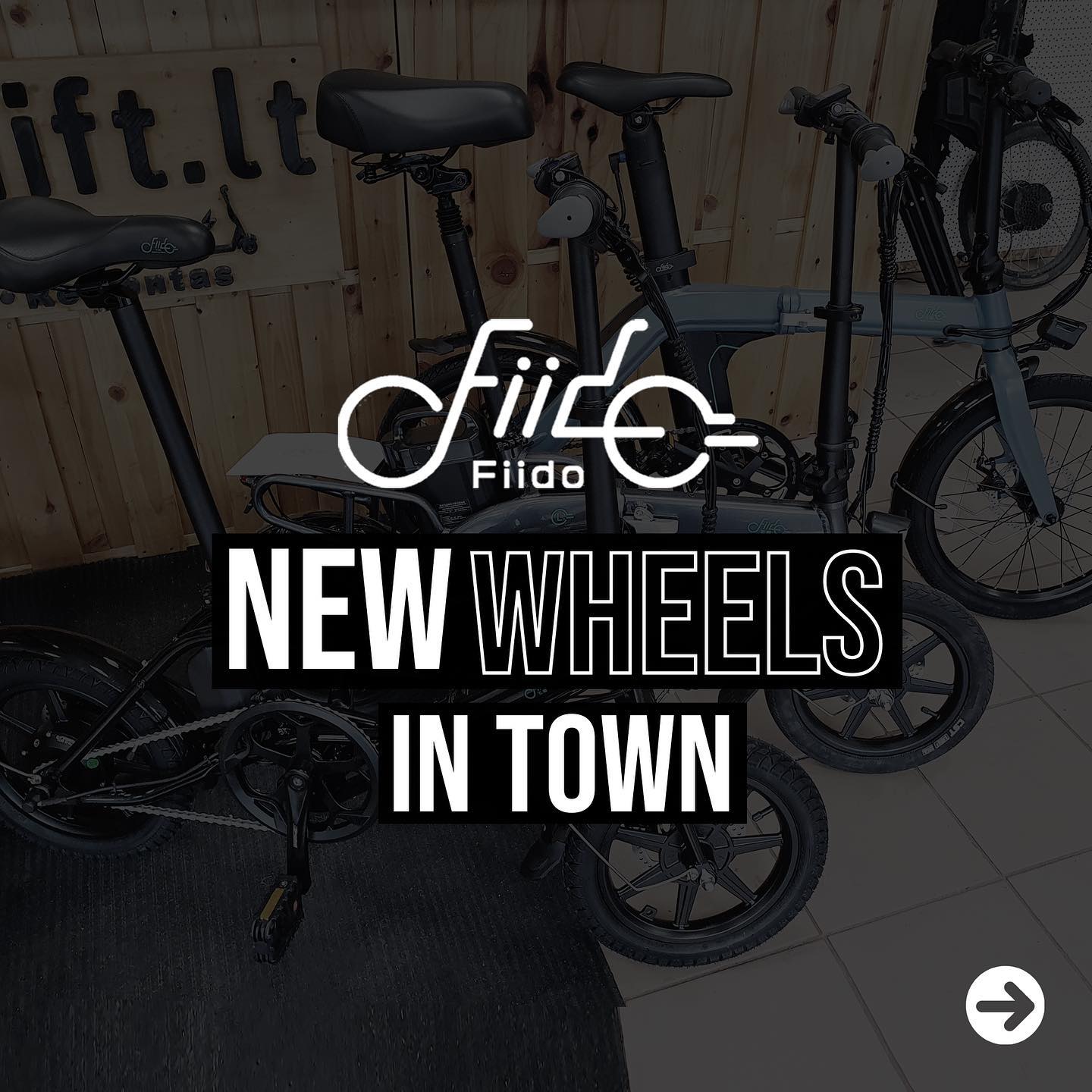 Klientų mylimi #Fiido elektriniai dviračiai ką tik atskriejo pas mus 🚴♀️ Braukite į kairę ir pasižiūrėkite, koks modelis labiausiai tiktų jums ➡️ Apžiūrėkite gyvai Vilniuje Kalvarijų g. 82. +370 629 96 655
The newest #Fiido e-bikes batch has reached our store in Vilnius, Lithuania 🚴♀️ Take a look. Which one is your favourite? ➡️