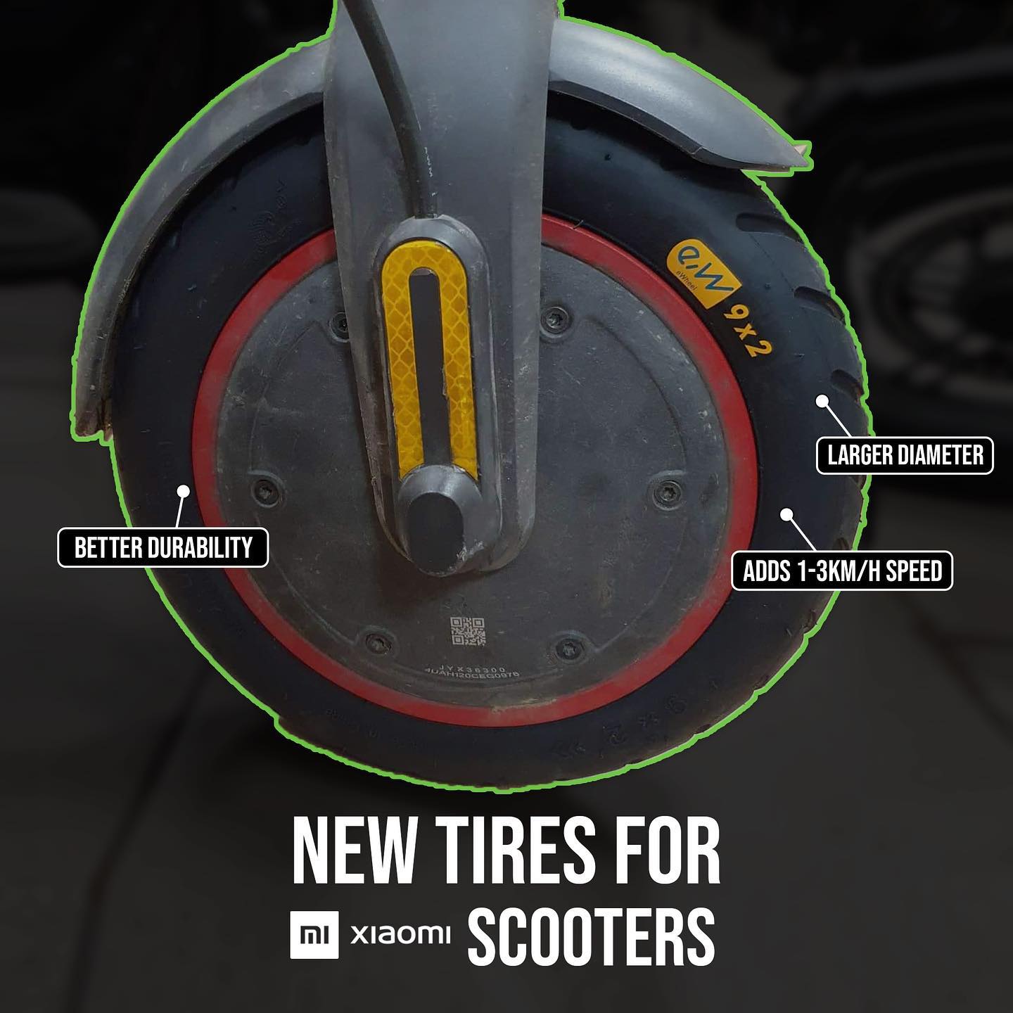 Norite pagreitinti savo paspirtuką? Skaitykite toliau ➡️ Pristatome naujieną mūsų parduotuvėje: 9x2 padangos #xiaomi paspirtukams 🛞 Šios didesnio dydžio padangos pagreitins jūsų Xiaomi nuo 1 iki 3 km/h! 💨 Padanga taip pat pagaminta iš pastorinos gumos, tad yra atsparesnė pradūrimams. Tinka visiems Xiaomi paspirtukų modeliams 😉 Įsigykite www.SHIFT.LT arba mūsų fizinėse parduotuvėse.
Something new just landed at our SHIFT.LT store today ➡️ We present you the 9x2 tires for #xiaomi scooters. Not only they are made from thicker rubber (thus providing more durability), but they’re also larger in diameter, making your Xiaomi 1-3 km/h faster 💨 Shop at www.SHIFT.LT to get the tire 🛞 Fast shipping to all EU.