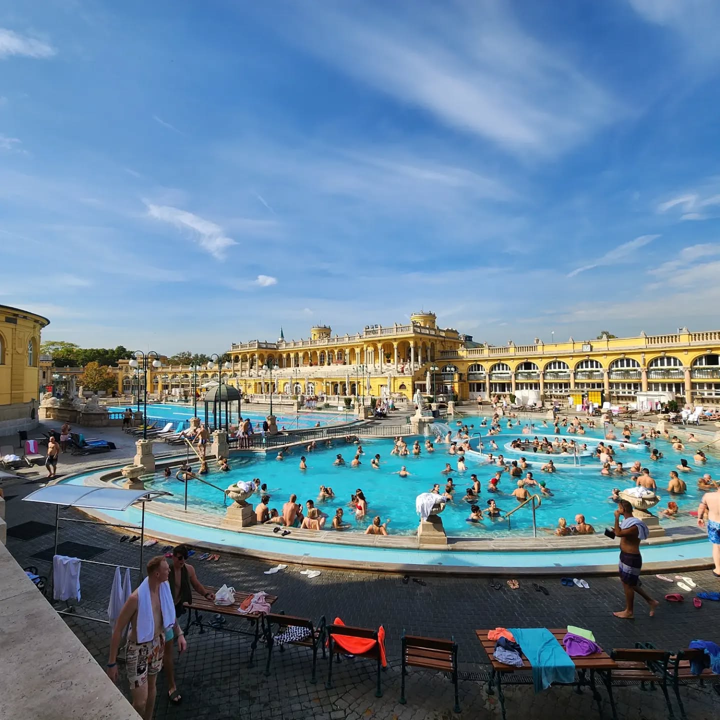 Thermal baths, beer spa, castles and cruises. This city has it all. #hungary #budapest #budapesthungary #beerspa #church #saintmathias #saintmathiaschurch #thermalbaths #thermalpools #danubecruise #cruise #parliment #beer #beerspabudapest #sunset #balloon #magic #houdini #houseofhoudinibudapest #houseofhoudini #fishermansbastion #travel #europe