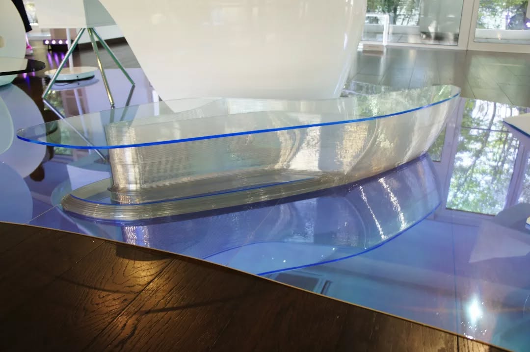 A 3D printed media table, designed by @karim_rashid_official made from ocean plastic that has been collected as part of the UN program Closing the Loop.
Interested in learning more about large scale 3D printing? DM us!
@nagami.design @tide_oceanmaterial
#3dprinting #design #oceanplastic