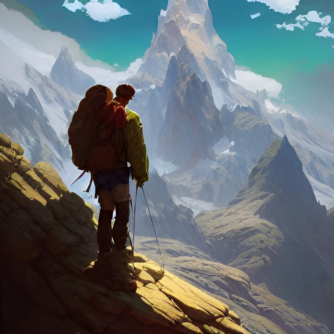 Der einsame Wanderer unterwegs in mysteriösen Bergen, ein paar Blumen am Wegrand...
düstermytischfriedlicher Eskapismus...
#aiart #ai #aiartcommunity #ki #kikunst #kunst #art #berge #mountains #mountain #flowers #blumen #wanderer #lonelywanderer #bergsteiger #bergsteigen #wonderai #wonder #dalle #dalle2 #midjourney #midjourneyart #midjourneyai #mofliz #sonnenblume