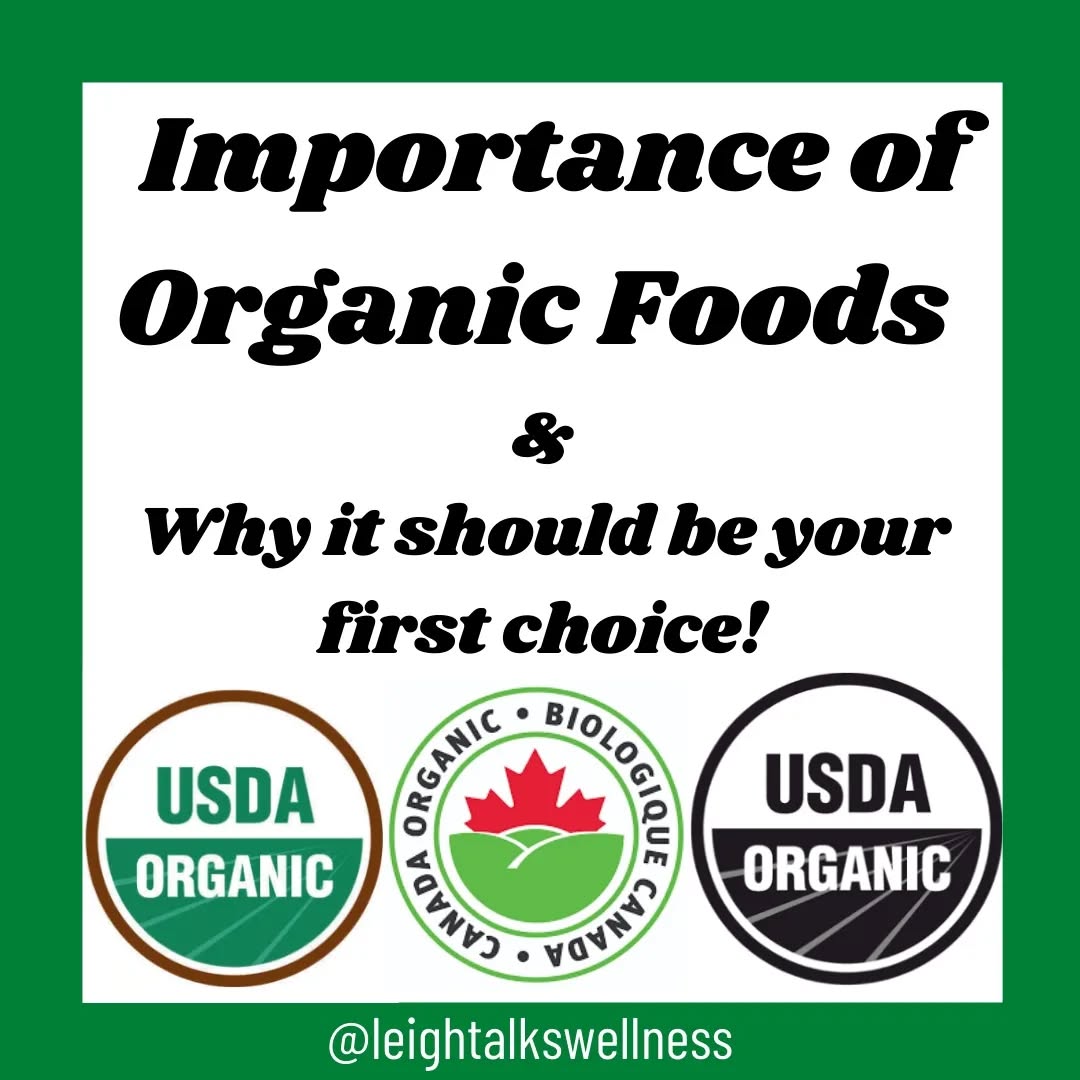 WHY WE SHOULD CHOOSE ORGANIC FIRST!
1️⃣ Reducing exposure to harmful chemicals that increase our risk of disease.
2️⃣ Organic crops have more nutrients than commercially grown.
3️⃣ Commercial farmers use pesticides, fungicides, growth hormones and antibiotics. Antibiotics are overly used and can lead to antibiotics resistant bacteria.
4️⃣ Organic farms are certified and have regulatory guidelines.
5️⃣ Organic farming help Regenerate soil ecology and reduce polluting the environment with harmful chemicals.
6️⃣ Buying organic supports local farmers and reduce big corporations that do not care about health of the planet and the consumers health.
👉 Organic foods may cost more now, but in the long-term living in an unhealthy or in a diseased state is more expensive because of loss of employment, endless appointments, some medications. These will out weigh the cost of consuming organic foods. I know from first hand experience when dealing with my family.
#organic #organicfoods #healthiswealth #healthchoices #lifestylechoices #healthpractitioner #holisticwellness #holististichealth #holisticpractitioner