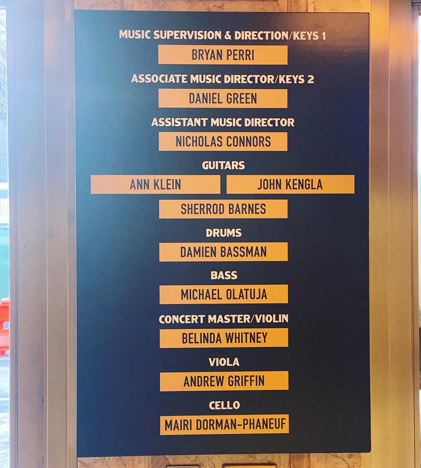 "I'm with the band; I'm supposed to be here." #inthelobby