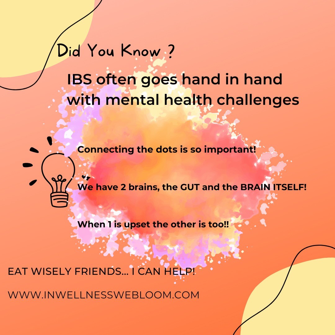 All the experts say "gut and brain are connected", let's connect YOUR dots together!