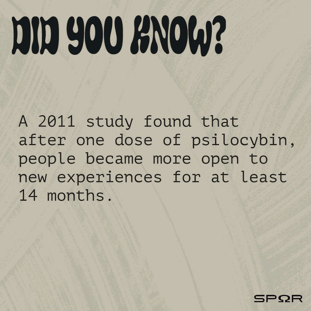 The reason for the change seems to be psilocybin's effects on emotions. People describe mushroom trips as extremely profound experiences, and report feelings of joy and connectedness to others and to the world around them. These transcendent experiences appear to linger.
