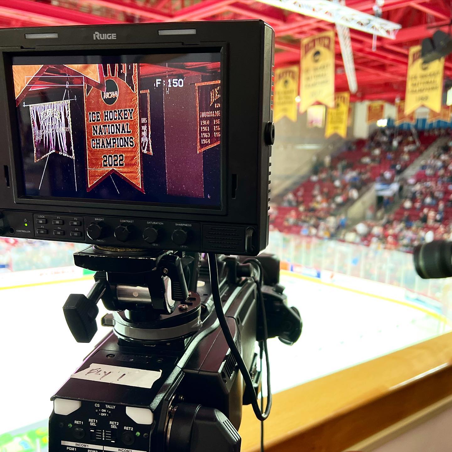 The banner has been hung! 🏆