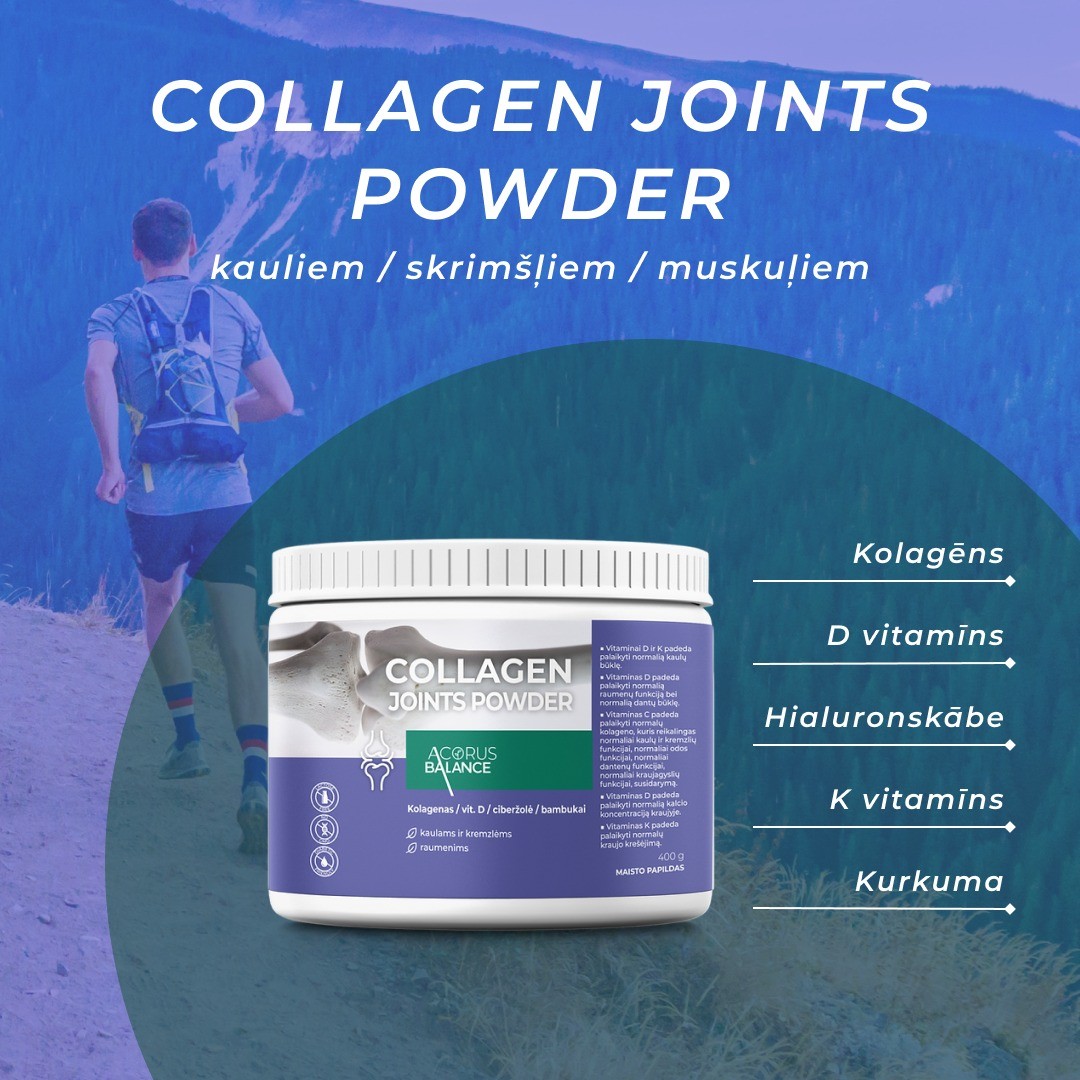🦵Tas, cik labi strādā locītavas, ir liela mērā atkarīgs no skrimšļa, jo tieši skrimslis amortizē triecienus un nodrošina locītavas kustīgumu.
Kolagēns ir atbildīgs par skrimšļa audu veidošanos, struktūru, izturību. Kolagēnu saturošu uztura bagātinātāju lietošana var palīdzēt samazināt locītavu stīvumu un sāpes, uzlabot to elastību un kustību iespējas.
🔥 COLLAGEN JOINTS POWDER šobrīd -40%
www.acorusbalance.lv
Uztura bagātinātājs. Uztura Bagātinātājs neaizstāj pilnvērtīgu un sabalansētu uzturu.
#jointpain #jointhealth #jointpainrelief #bonehealth #collagenjointcare #jointsupport #healthymovement #sportsupplements #locītavas #locītavusāpes #kolagēns #kolagēnapeptīdi #kauluveselība