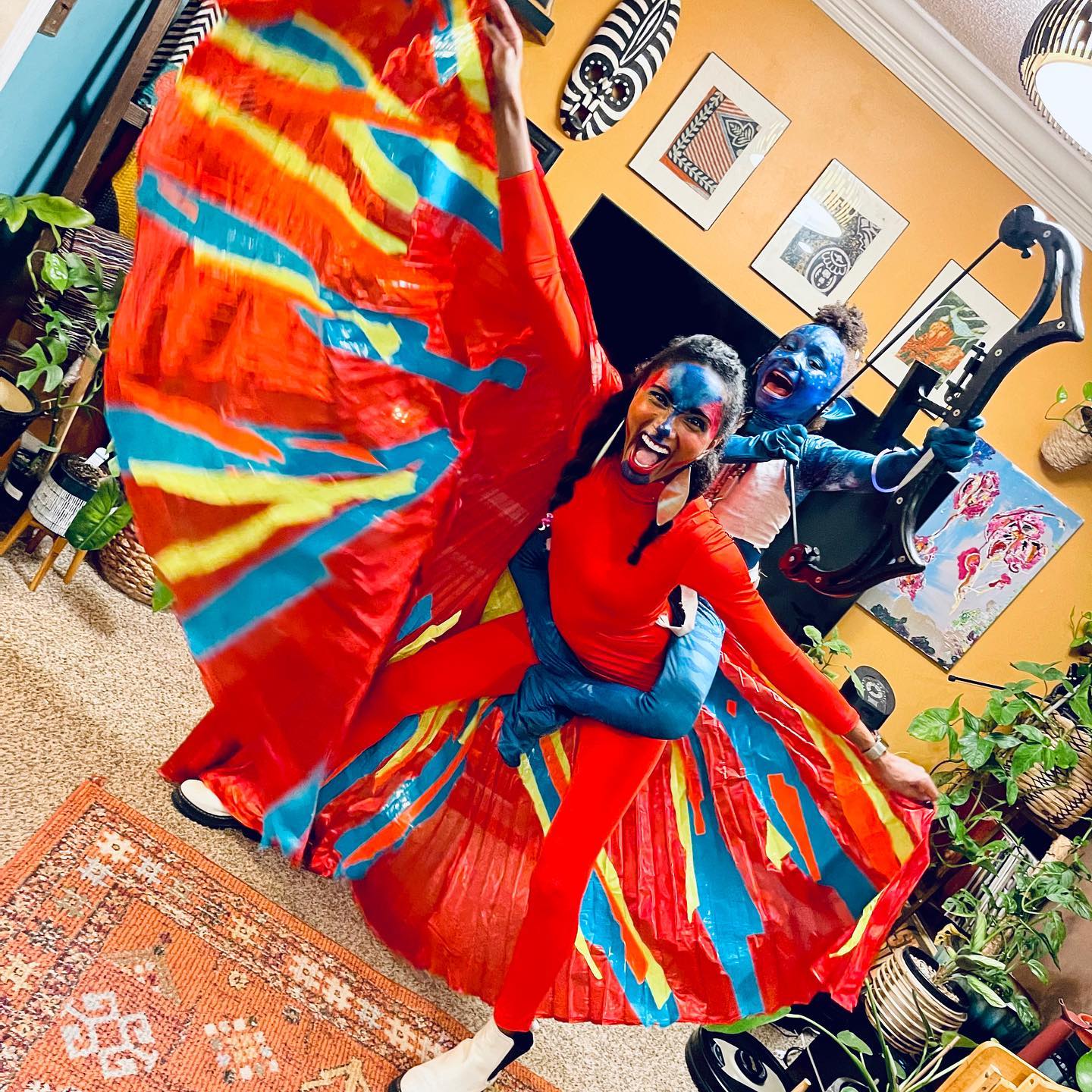 Honestly, if you’re only going to share 2-3 life updates over 2-3 years it seems like maybe you gotta come back with some pizzazz… some moxie… some flavah. So heyyyy… we out here living our best nerdy lives. Me (Toruk Makto) and my tiny Na’vi are dreaming about Pandora at Disney world and counting down to the #Avatar release.
In case you were wondering, a lot has happened the last few years. So much life lived. So many adventures had. But I didn’t have any more kids though… and we thank God! So many kids live at my house. Do any of y’all remember when I used to take social media breaks and come back with a whole child? That didn’t happen this time. *insert praise break gif*. Thank you, Lord.
Anyway, maybe I’ll share some stuff from the last few years. It won’t be glamorous prolly cause I don’t take ig worthy pics on purpose I’m just over here trying to live my life and capture real joy… and foolery… So much foolery…. But the good kind.
Hope y’all have been capturing all the joy too. ✌🏾