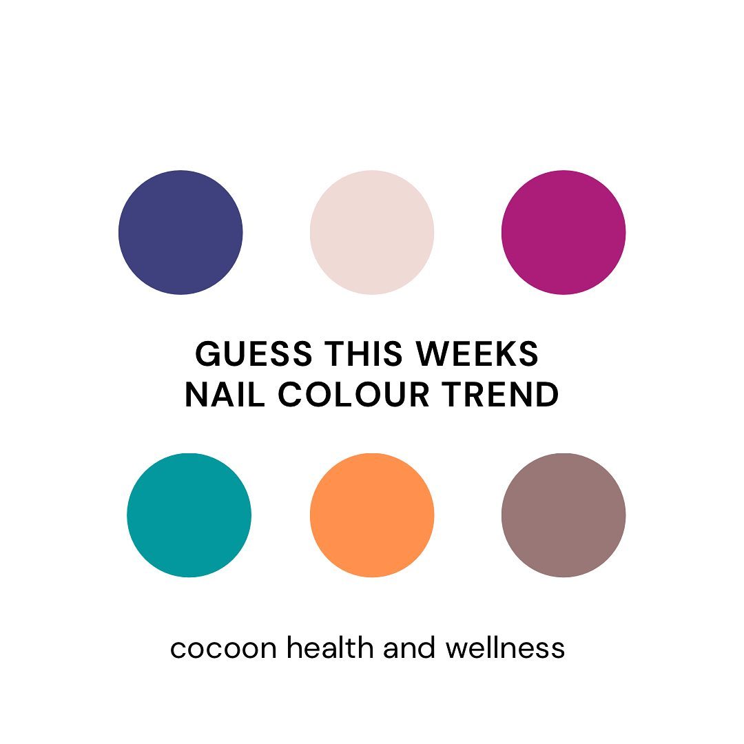 Did you guess it right? 80% of my clients had this colour this week ❤️.