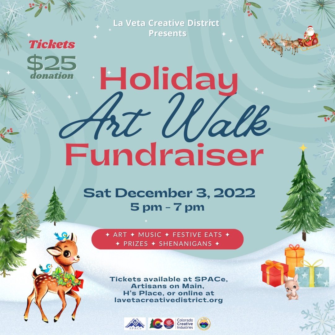 Artisans has tickets! It will be a wonderful evening to share with friends and family. We will be serving up delicious desserts and festive drinks! 🥂