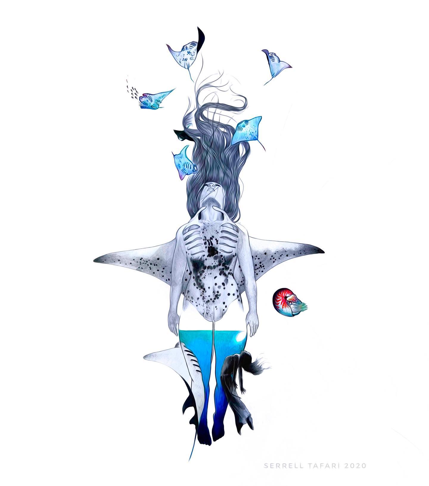 Y Ū G E N 幽 玄
//- ᴀɴ ᴀᴡᴀʀᴇɴᴇꜱꜱ ᴏꜰ ᴛʜᴇ ᴜɴɪᴠᴇʀꜱᴇ ᴛᴏᴏ ᴅᴇᴇᴘ ᴀɴᴅ ᴍʏꜱᴛᴇʀɪᴏᴜꜱ ꜰᴏʀ ᴡᴏʀᴅꜱ. ᴛᴏᴏ ᴘʀᴏꜰᴏᴜɴᴅ. ᴅᴀʀᴋ. ᴏʙꜱᴄᴜʀᴇ. ʙᴇᴀᴜᴛɪꜰᴜʟ.
#art #illustration #watercolor #pencildrawing #linework #spiritualart #aquaticlife #aquaticart #mantaray #gcseart