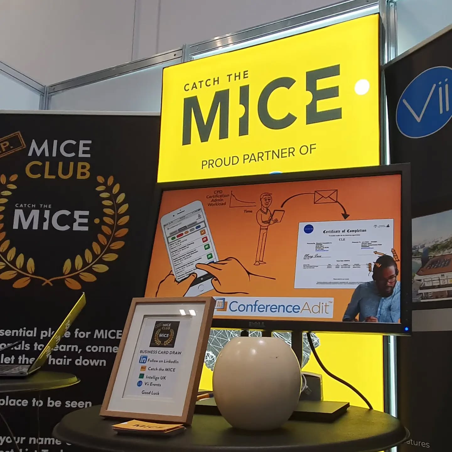 The morning of day 1 at @eventtechlive ...pop over and see us on stand A6 at Excel