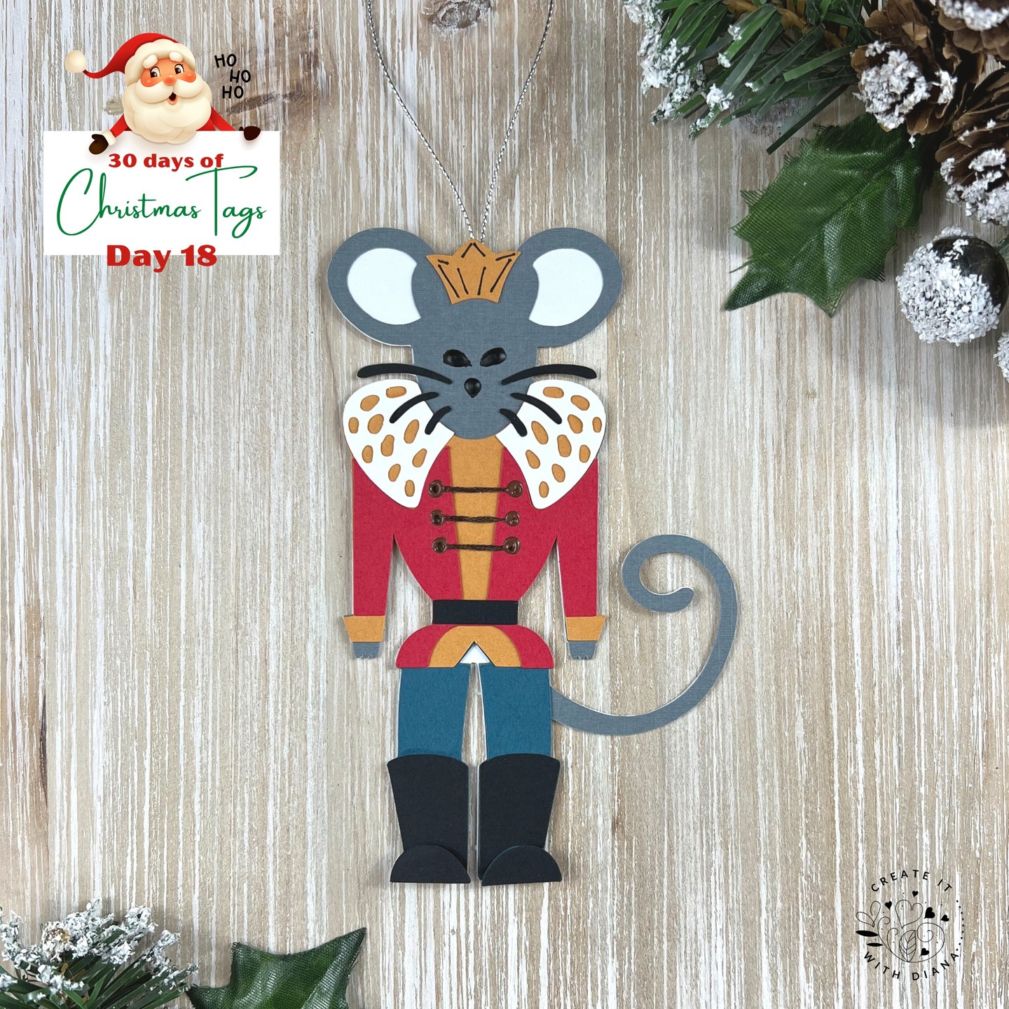 Christmas Gift Tag
A fun gift tag for Christmas from the Nutcracker Ballet!
Join me to make a tag a day and by the end of the month you will have 30 tags ready to use for Christmas!
I love to share! I am posting one gift tag a day the entire month of November. All the tags are made with a Cricut and the designs will be on my Cricut Design Space profile page for anyone to make! 😍 Visit my website for a link or search Cricut Design Space by the Title "Christmas Tags - Day 18, The Nutcracker Mouse King"
#christmasgifttags #christmastags #christmasgifttag #itschristmas #christmas22 #gifttags #gifttagswithstyle #christmaswrapping #christmasmagic #christmastime🎄 #paperlove #christmascrafts #gifttags #christmasdiy #christmastags2022 #giftwrapideas #cricutmade #cricutchristmas #cricutdesignspace #createdwithcricut #cricutgifttags #sugarplumfairy #nutcrackerballet #ballet #mouseking #mousekingnutcracker
@cricut @officialcricut