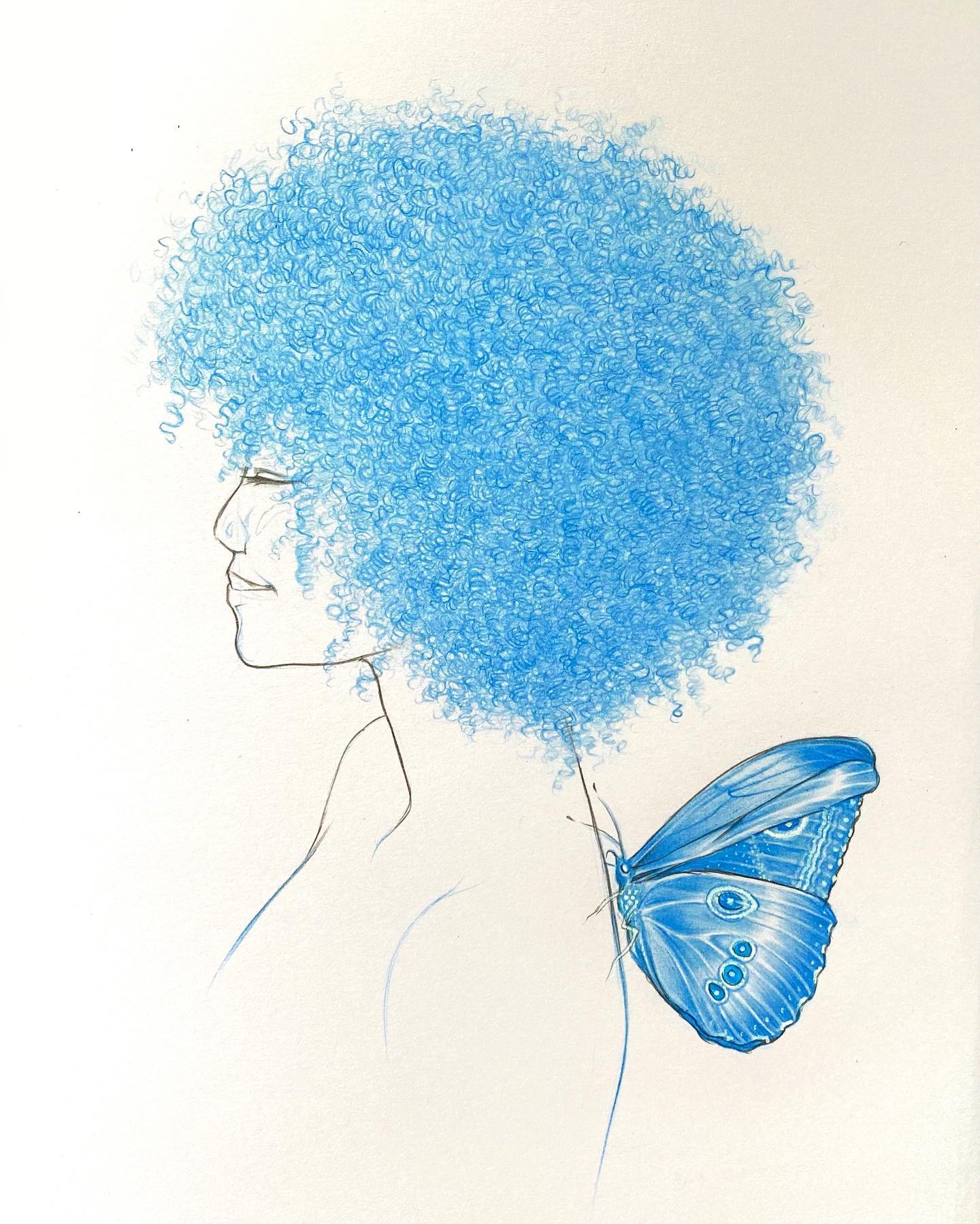 M U S E T O B U T T E R F L I E S
#art #sketching #profileart #etherial