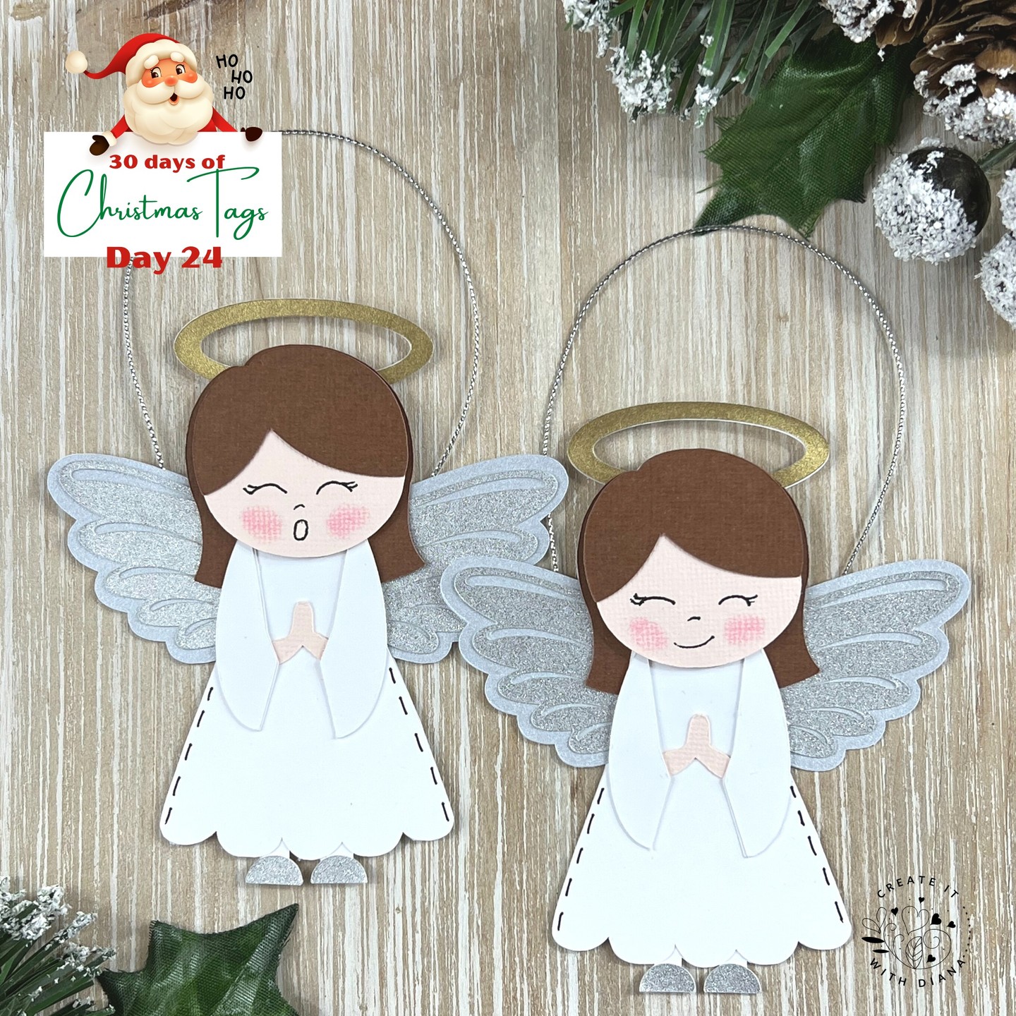 Angel Christmas Gift Tag
This beautiful Angel is great for a gift tag or to hang on the tree!
I love to share! I am posting one gift tag a day the entire month of November. All the tags are made with a Cricut and the designs will be on my Cricut Design Space profile page for anyone to make! 😍 Visit my website for a link or search Cricut Design Space by the Title "Christmas Tags - Day 24, Angel"
#christmasgifttags #christmastags #christmasgifttag #itschristmas #christmas22 #gifttags #gifttagswithstyle #christmaswrapping #christmasmagic #christmastime🎄 #paperlove #christmascrafts #gifttags #christmasdiy #christmastags2022 #giftwrapideas #cricutmade #cricutchristmas #cricutdesignspace #createdwithcricut #cricutgifttags #peaceonearth #christmasangel #christmasangels #angel #angelgifts #angeltag #angelornament
@cricut @officialcricut