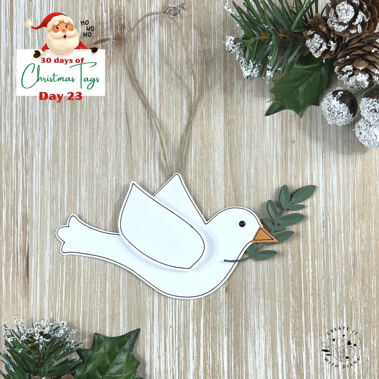 Christmas Gift Tag
This Christmas Peace Dove is one of my favorite gift tags! It is also one the the quickest and easiest tags to make!
I love to share! I am posting one gift tag a day the entire month of November. All the tags are made with a Cricut and the designs will be on my Cricut Design Space profile page for anyone to make! 😍 Visit my website for a link or search Cricut Design Space by the Title "Christmas Tags - Day 23, Christmas Dove"
#christmasgifttags #christmastags #christmasgifttag #itschristmas #christmas22 #gifttags #gifttagswithstyle #christmaswrapping #christmasmagic #christmastime🎄 #paperlove #christmascrafts #gifttags #christmasdiy #christmastags2022 #giftwrapideas #cricutmade #cricutchristmas #cricutdesignspace #createdwithcricut #cricutgifttags #dove #peacedove #peacedoves #peaceonearth #christmasdove
@cricut @officialcricut