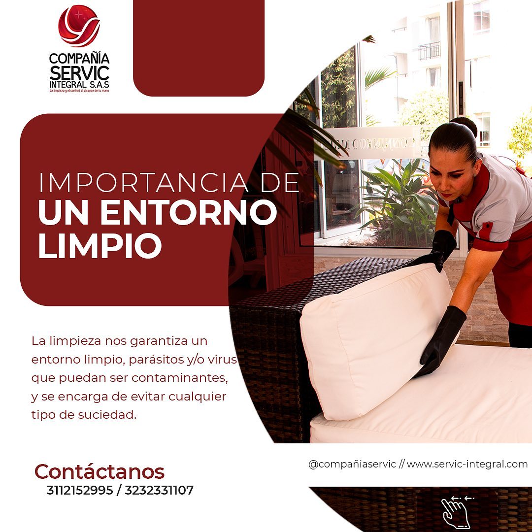 La importancia de un entorno limpio, nos garantiza enviar la proliferación de parásitos, virus 🦠
Desliza y conoce más 👉🏼
¡Contáctanos! 📲3112152995
📲3232331107
#aseoylimpieza #empresas #oficina #propiedadhorizontal #villavicencio #metacolombia #jardineria #zonasverdes