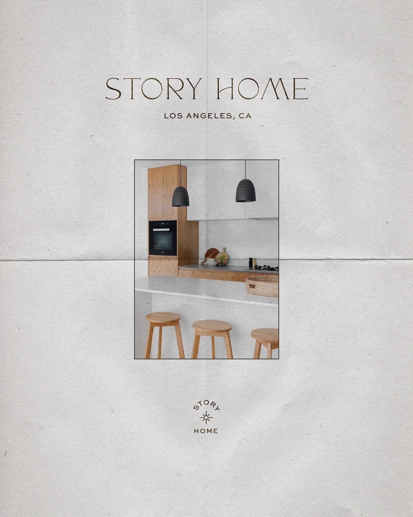 Simplistic and elegant brands are kinda my thing! Lil snippet of Story Home ☼ Check out the full identity on my website.