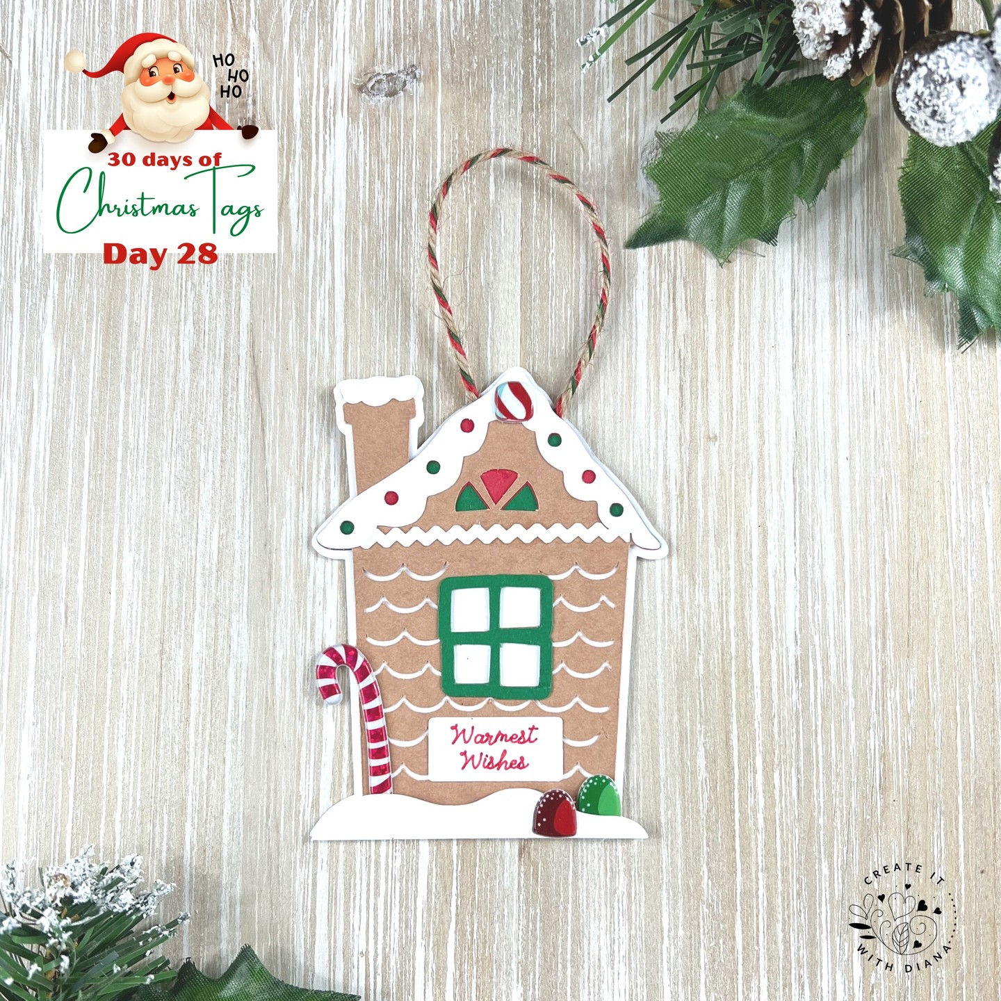 Christmas Gift Tag
Make this cute Gingerbread House Tag and get creative decorating it yourself! Use stickers, ribbon, jewels and anything you happen to have on hand.
I am posting one gift tag a day the entire month of November. All the tags are made with a Cricut and the designs will be on my Cricut Design Space profile page for anyone to make! 😍 Visit my website for a link or search Cricut Design Space by the Title "Christmas Tags - Day 28, Gingerbread House"
#christmasgifttags #christmastags #christmasgifttag #itschristmas #christmas22 #gifttags #gifttagswithstyle #christmaswrapping #christmasmagic #christmastime🎄 #paperlove #christmascrafts #gifttags #christmasdiy #christmastags2022 #giftwrapideas #cricutmade #cricutchristmas #cricutdesignspace #createdwithcricut #cricutgifttags #gingerbreadhouse #gingerbread #gingerbreaddecor #gingerbreadtags @cricut @officialcricut
