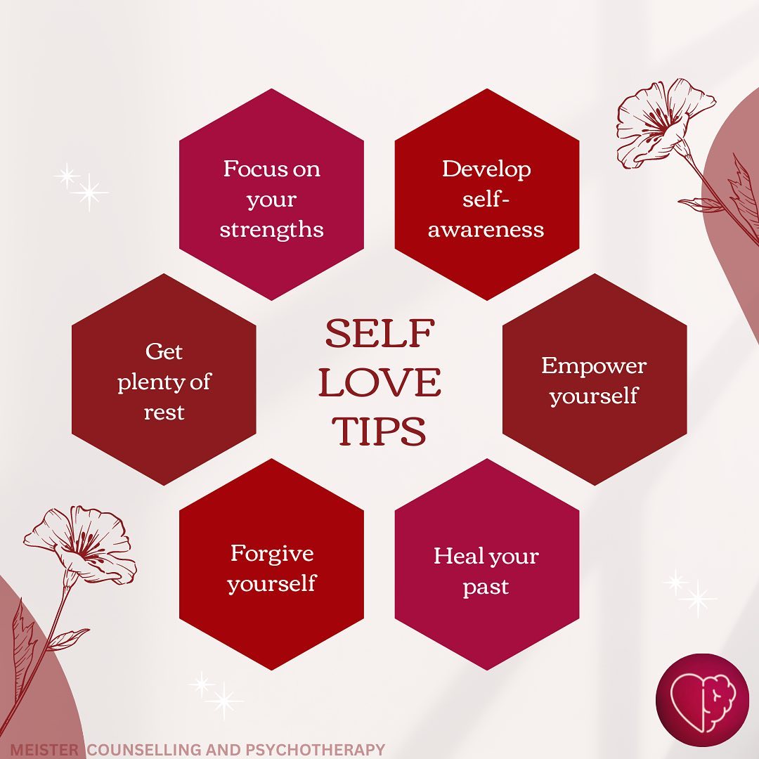 Self-love tips ❤️
#worthy #youareworthit #happiness #love #selflove #therapy #couplescounselling #relationships #healthyrelationship #relationshiptherapy #relationship #marriage #marriagecounselling