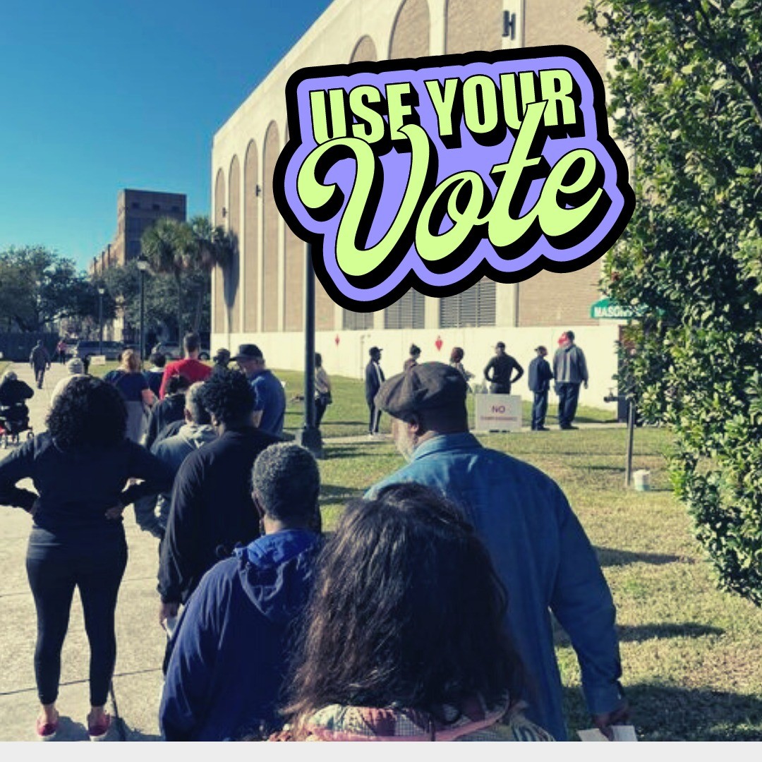 Lines were moving quickly last couple days. Take a minute and go vote. It really matters!
Photo by @Barry Keith Atwood