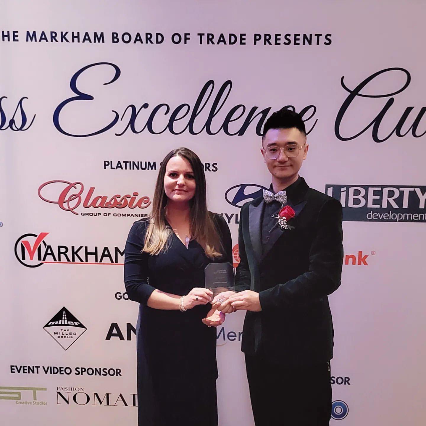 The 32nd Annual Business Excellence Awards thank you for the nomination and event @markhamboardoftrade