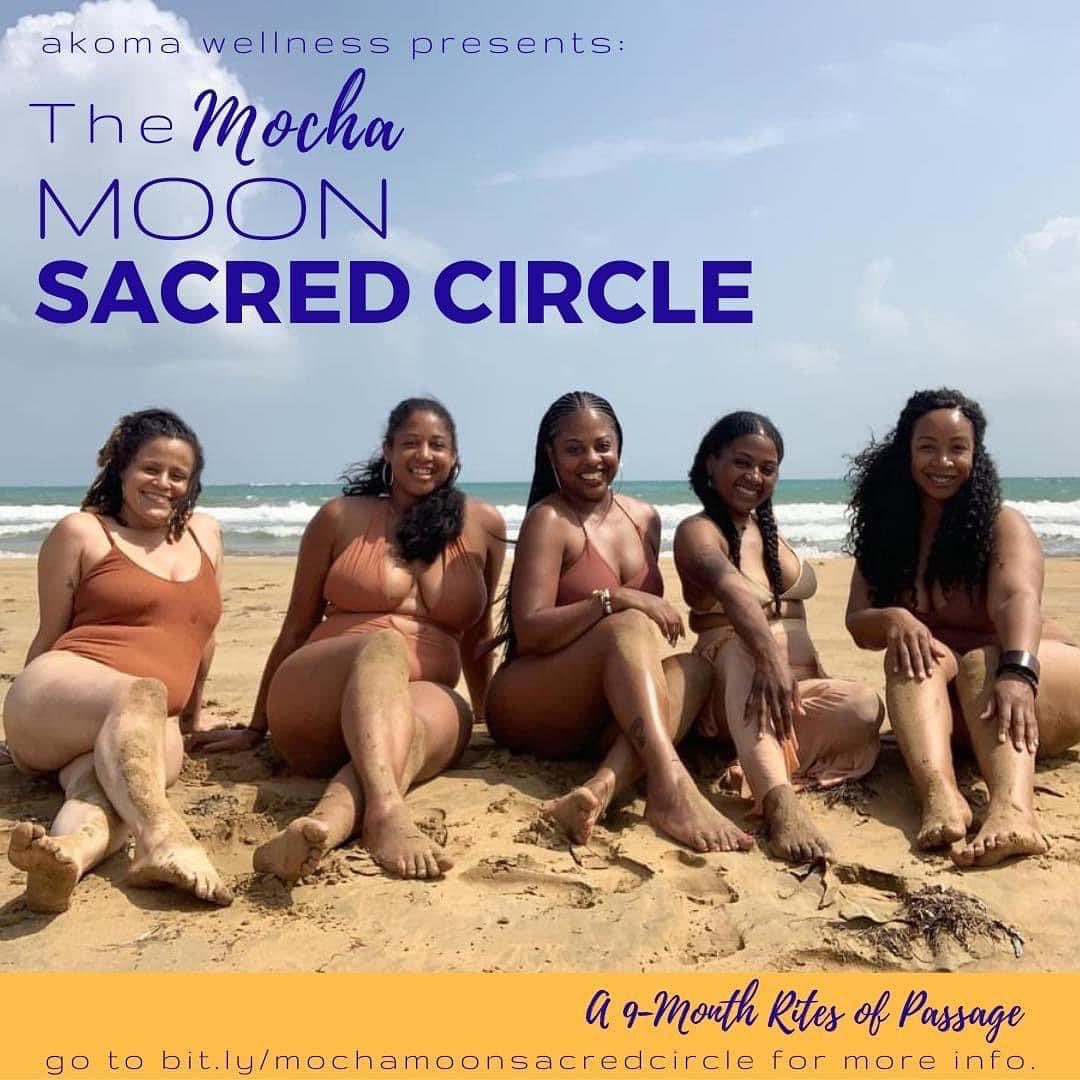 are you looking for...
- a safe space to be supported as you dedicate time to your personal development and explore the parts of yourself that have been holding you back from living the life you truly desire?
- a deeper understanding of the lunar cycle
and the mysteries of the feminine arts?
- spiritual guidance for living a more abundant life?
- practical tools and holistic wellness practices to assist you in aligning with your soul and deepening your intuition?
- genuine sisterhood and accountability?
then it's time to embark on a journey to re-member and give birth to under-nurtured parts of yourself and finally step into your power.
- - - - -
the mocha moon sacred circle is a 9-month rites of passage that provides an opportunity to experience sacred community and to explore and develop deeper levels of your own womanhood.
the curriculum includes:
- 9 rebirth principles
- weekly moon astrology reports
- weekly lunar exercises
- monthly affirmations
- a goddess of the month exploration
- 2 monthly group calls
- monthly 1-on-1 soul sessions
- individual and group divination
- graduation ceremony and retreat invitation
the next round (cohort 6) begins january 2023. see the link in our bio to see if this program resonates with you and to begin the application process. we would love to have you join us. ✨