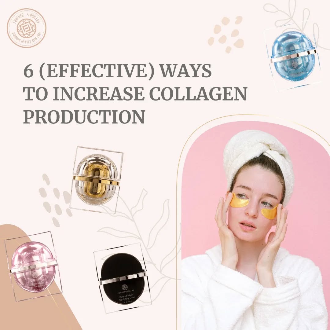 Do you know you can boost collagen production? Find our tips on this post! ☝️
.
.
.
#foreverflawless #beauty #beautytips #skin #skincare #skincareroutine #skincaretips #skincareproducts #skincareroutines #skincareshop #skincarenatural #skincarejunkies #healthy #healthylifestyle #collagen #fall #winter