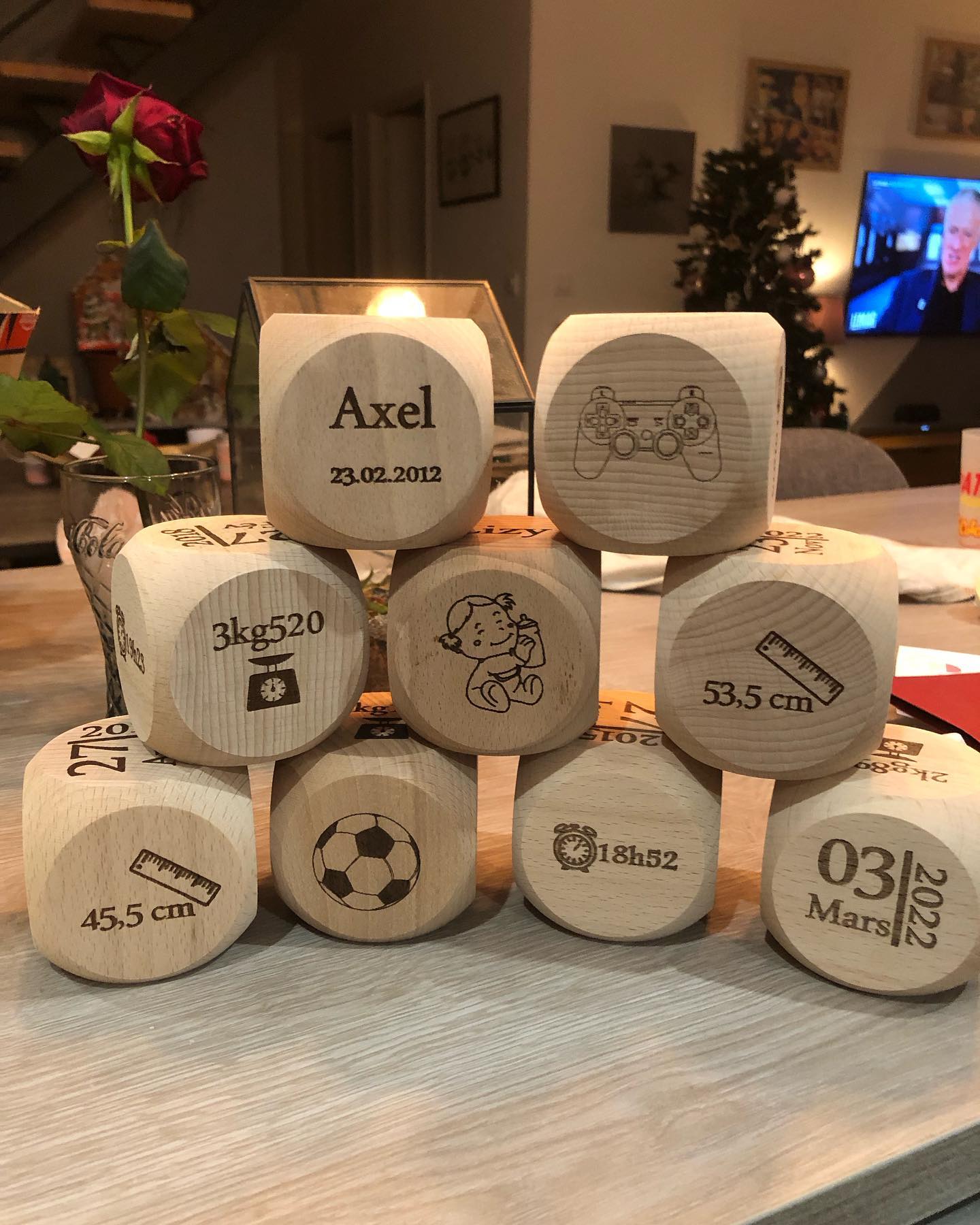 Encore de jolies commandes réalisées hier.
Dernière ligne droite dans 10 jours c’est Noël