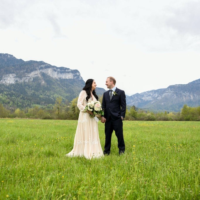 We were so lucky with the weather on this April wedding earlier this year. We went into the day with a rainy forecast and positive spirits, and manifested a rain-free day.
Well, it ended up only raining during dinner, which we had set up in the conservatory of this beautiful 19th century house, so everyone was able to enjoy the outdoors before heading into dinner, and our wonderful clients got their mountain shot.
Planning: @bonjourweddings.fr
Photo: @missparisphoto
Catering: @chef_mathieu_ranea
Music: @apolloblueduo
Flowers: @botaniquebazar
Rentals: @maison_options
MUAH: @makeupbyjoleen
Assistant planner: @chloe.cnts
Venue: Domaine de la Sauge
Accommodation and rehearsal dinner: @hotel_mille_pas
#smallweddinginfrance #frenchweddingplanner #alpinewedding