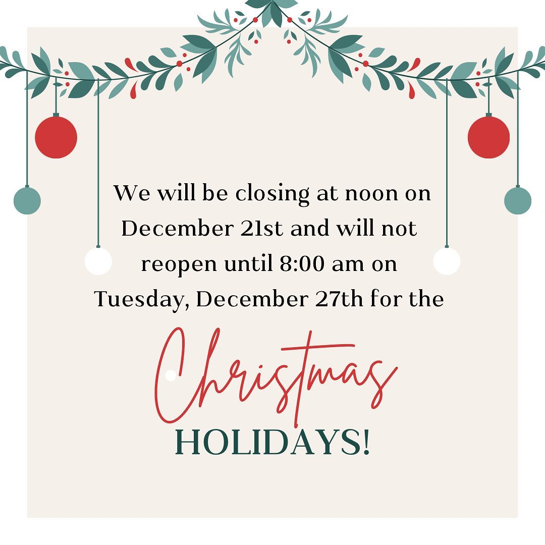 We hope you all have a Merry Christmas!