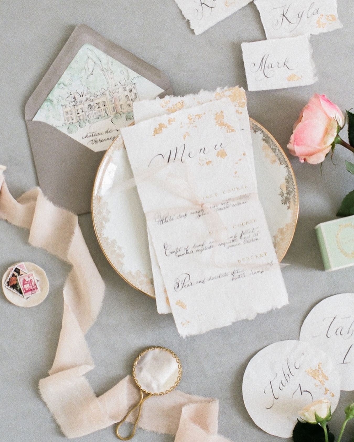 We love a good flatlay.
Here, photographer @christophe_serrano_wedding captured the handmade paper goods we created specially for a Marie-Antoinette themed styled shoot.
How many Marie-Antoinette references can you spot?
#frenchweddingstyle #frenchweddings
Stationery @bonjourweddings.fr
Planning and design @lucy_till_french_weddings & @peonymoments
Assistant @aurelie_lucytillfrenchweddings
Photography @christophe_serrano_wedding
Cinematography @stephane.m.films
Venue @chateaudevarennes
Floral design & flowers @lamaisondautel
Flowers @lilaswood
Rentals @jolibazaar
Wedding dresses @rimearodaky
Wedding cakes @madeincake
Models @alix_vandewanoestyne & @romain_lechevalier
Makeup @fiona_holisticbeauty
Hair @hairbyalejandra
Jewelry @maisonsabben
Harpist @dorotheecornec
Catering @privatechef_nathanmuir
Horses and carriage @aux_atellages_de_jamercy
Chandeliers @phos_events
Groom suit & harpist dress @igilles.aixenprovence
Petals @petales.de.provence
Ring box @limarinshop