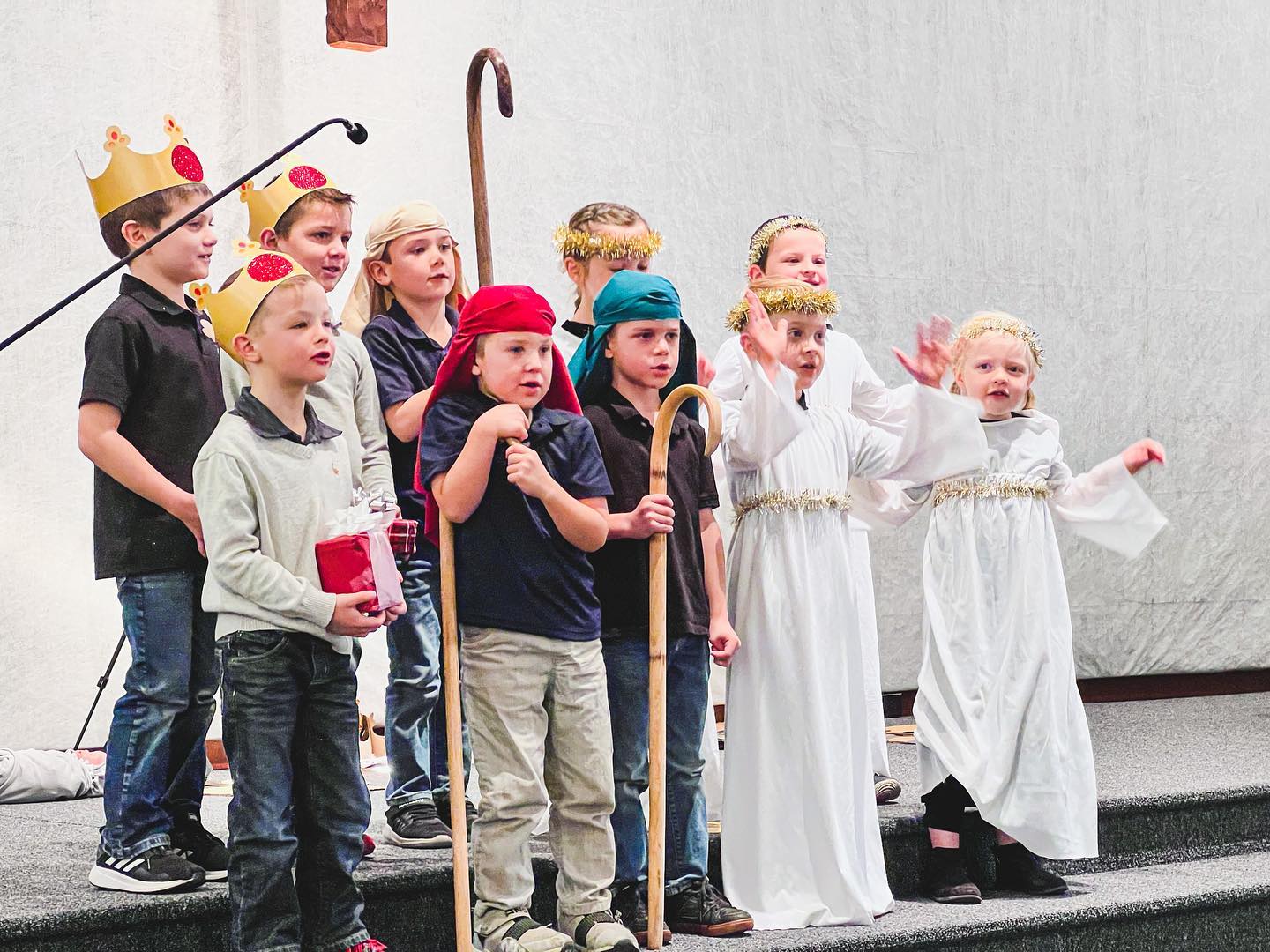 We loved this little Christmas program for parents and grandparents. Merry Christmas!